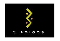 3 Amigos - Logo
