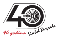 Studio B - 40 godina - Logo