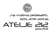 Atelje 212 - 50 godina