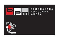 Beogradska poslovna mreža - Logo