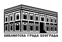 Biblioteka Grada Beograda - Logo