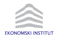 Ekonomski institut - Logo