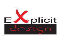Explicit design - Logo