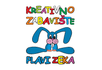 Plavi zeka - Kreativno zabavište - Logo