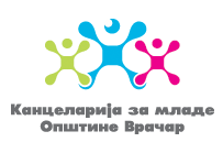 Kancelarija za mlade Vračar - Logo