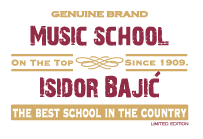 Muzička škola Isidor Bajić - Logo