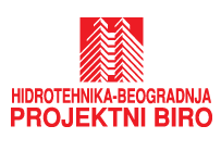 Hidrotehnika - Beogradnja - Projektni biro - Logo