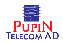 Pupin telecom - Logo